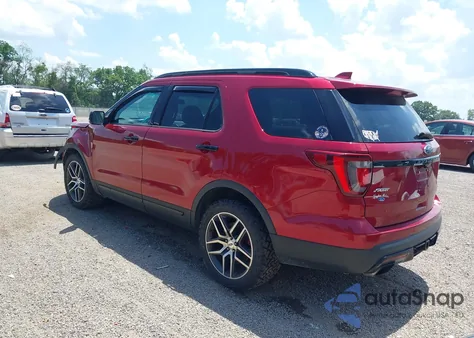 2017 Ford Explorer Sport z USA, uszkodzony, nr VIN 1FM5K8GT8HGC09385